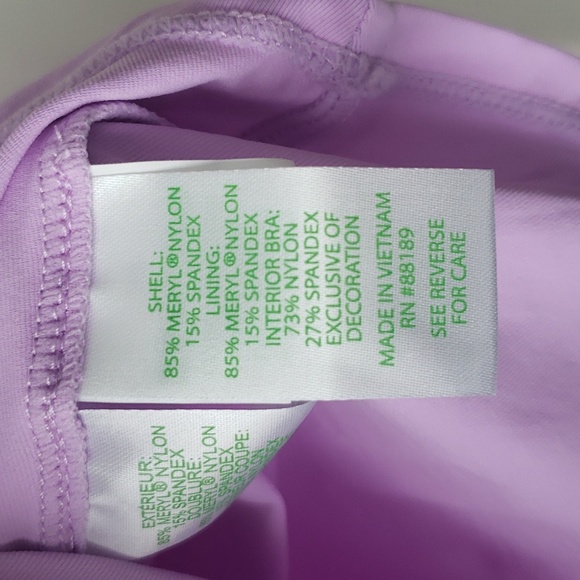 Lilly Pulitzer Lavender Luxletic tank - Picture 3 of 4